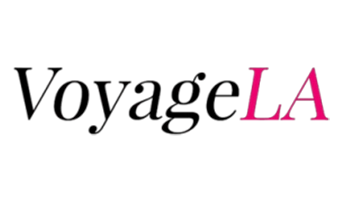 As seen on Voyage LA logo