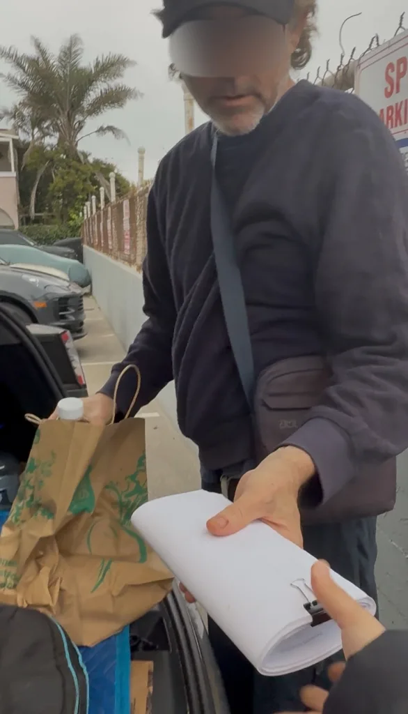 Service of process on man whos been evading process servers for weeks. We caught him out in public and got him served. We also captured the serve on video for further evidence.