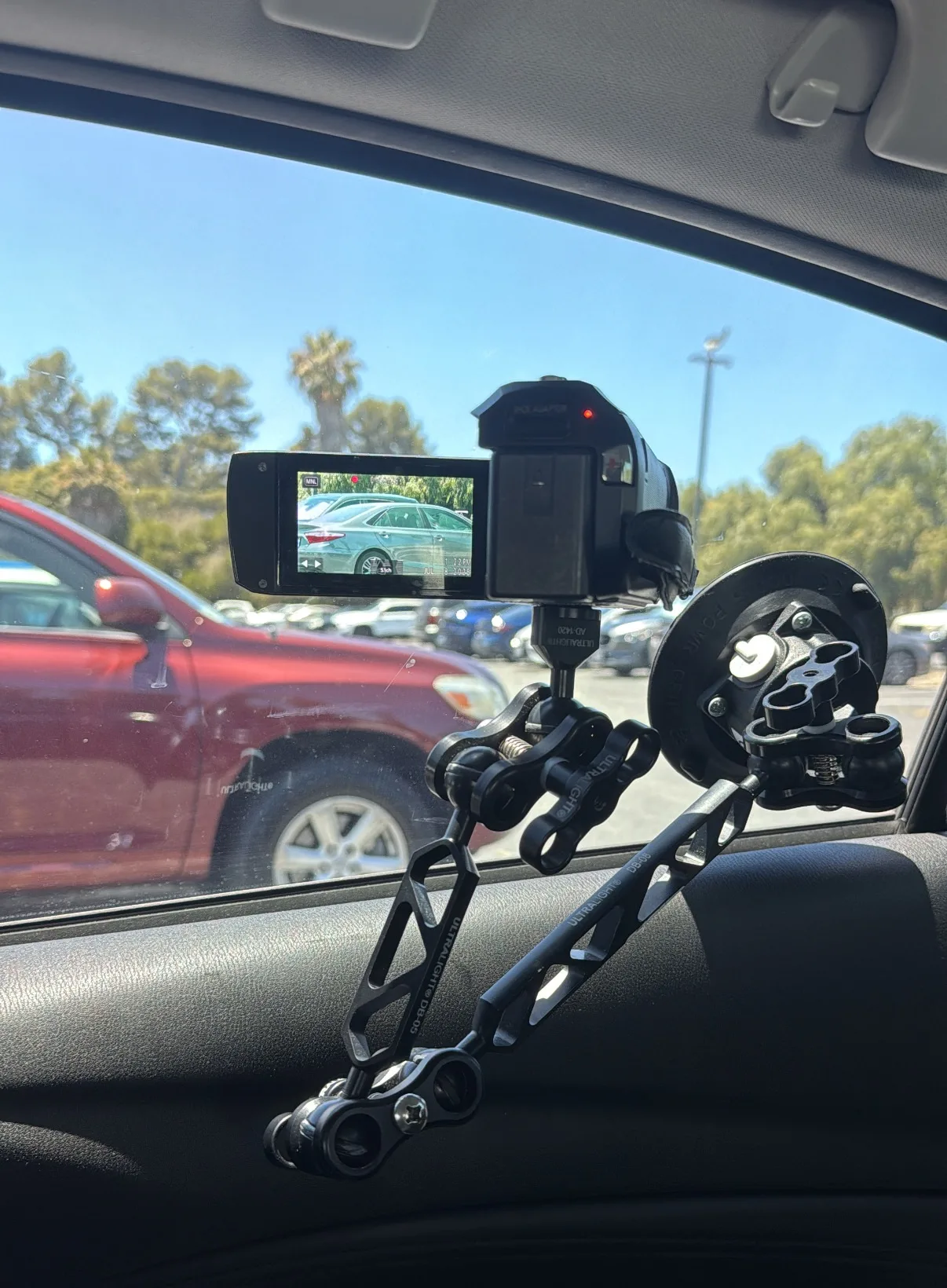 Tripod with camera
